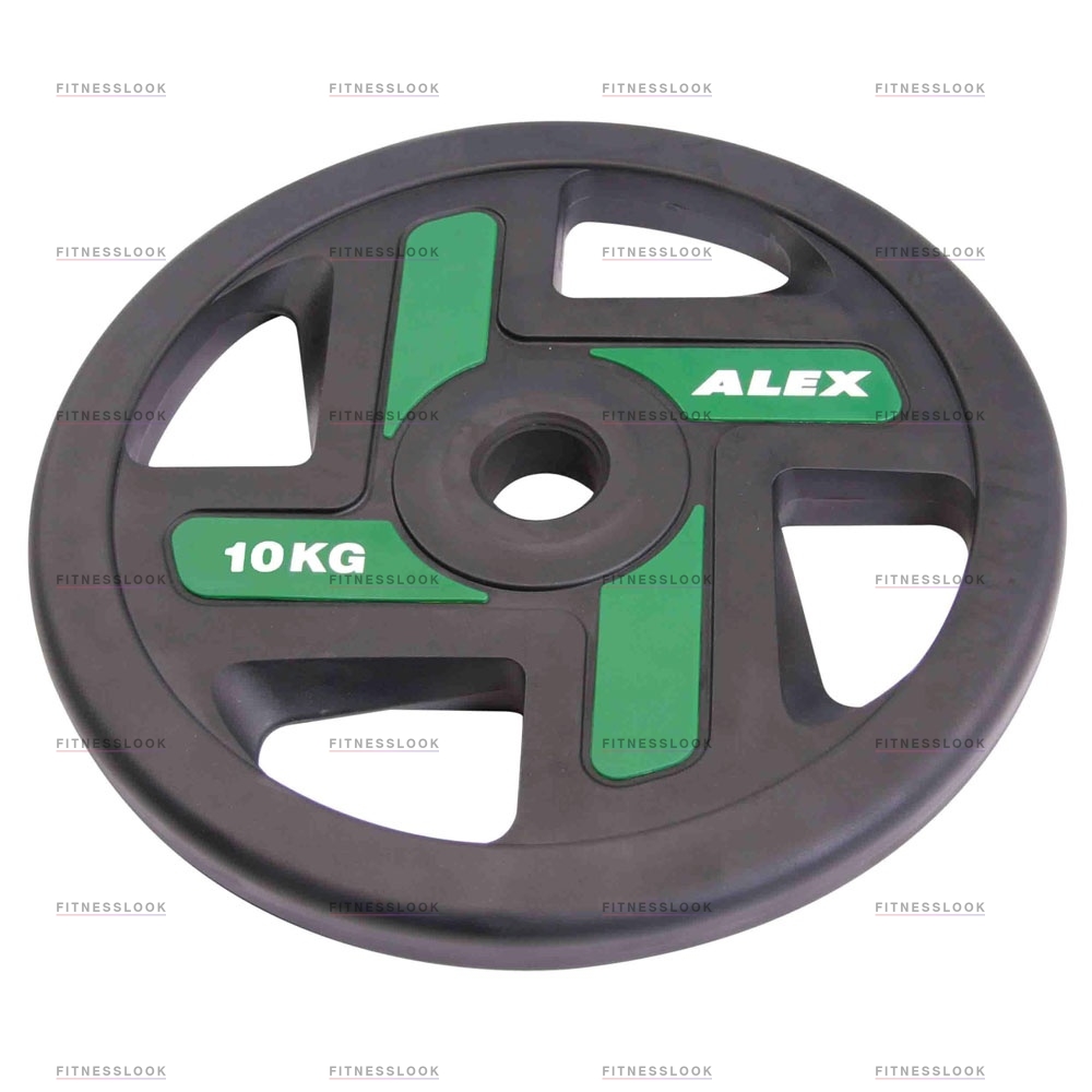 Alex полиуретановый 50 мм - 15 кг в Омске по цене 9177 ₽ в категории диски (блины) для штанг и гантелей Aerofit