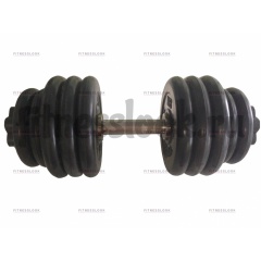 MB Barbell разборная Pro - 46.5 кг из каталога разборных (наборных) гантелей в Омске по цене 18387 ₽