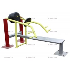 MB Barbell - горизонтальный жим из каталога уличных тренажеров в Омске по цене 52586 ₽