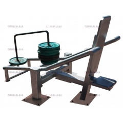 MB Barbell - трицепс из каталога уличных тренажеров в Омске по цене 40033 ₽