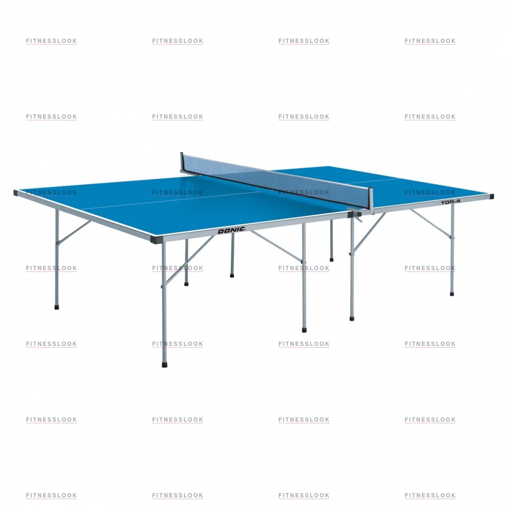 Donic TOR-4 синий из каталога влагостойких теннисных столов в Омске по цене 23990 ₽