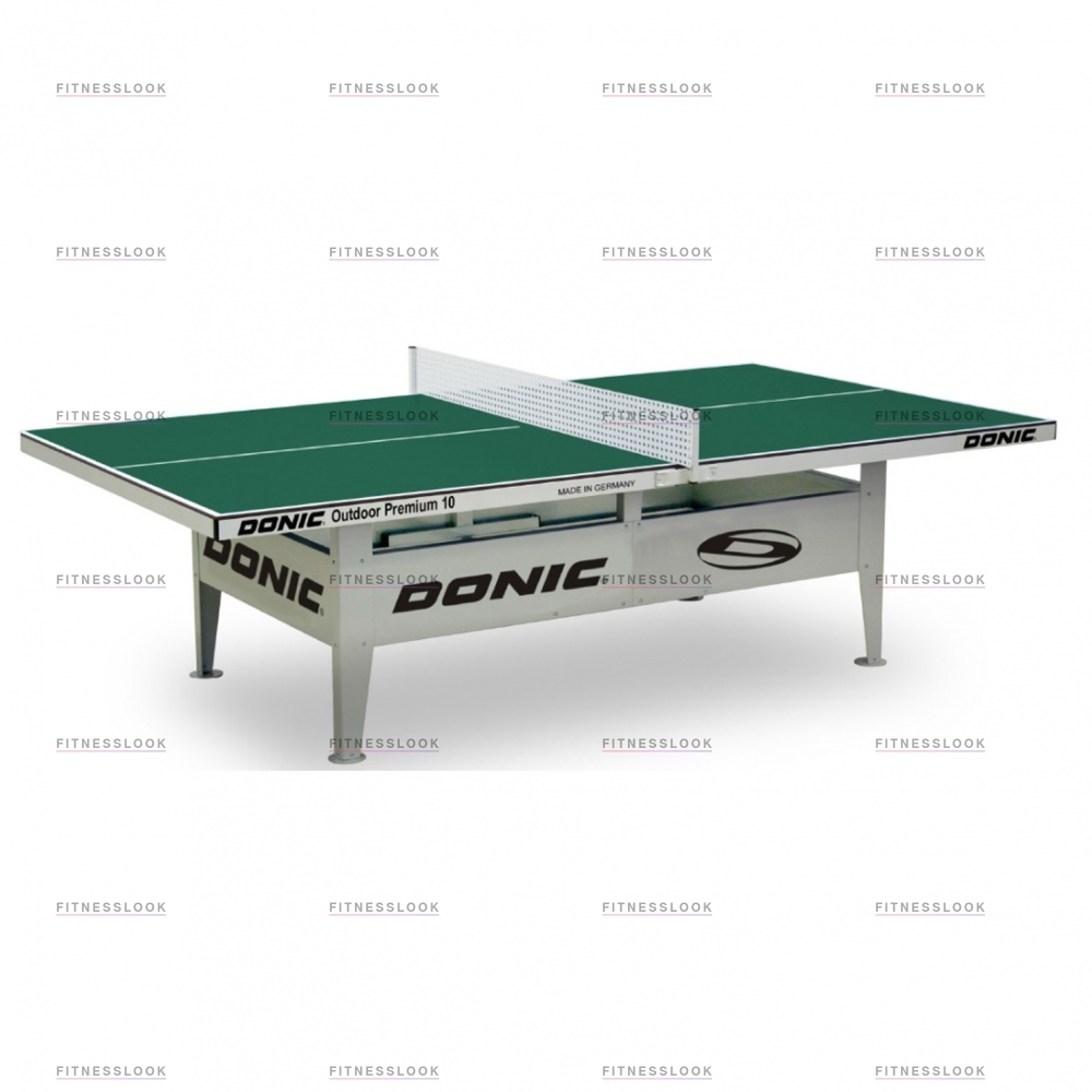 Donic Outdoor Premium 10 зеленый из каталога антивандальных теннисных столов в Омске по цене 229990 ₽