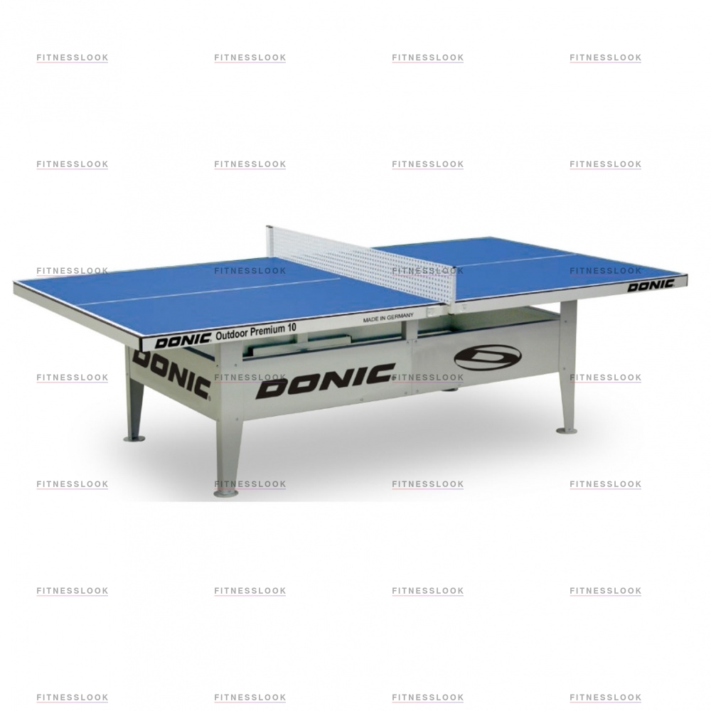 Donic Outdoor Premium 10 синий из каталога антивандальных теннисных столов в Омске по цене 179990 ₽