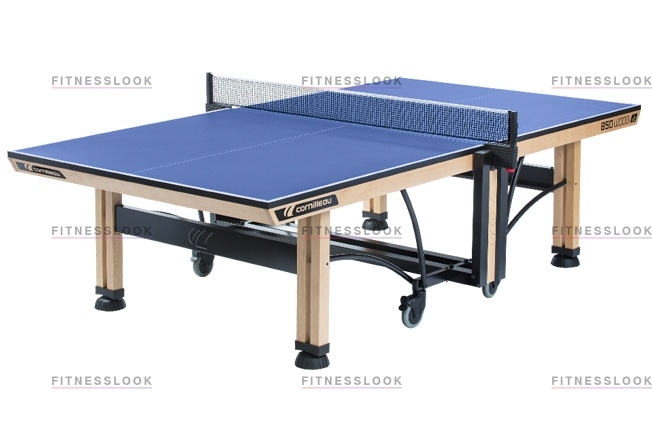 Cornilleau Competition 850 Wood - синий из каталога теннисных столов для помещений в Омске по цене 241000 ₽