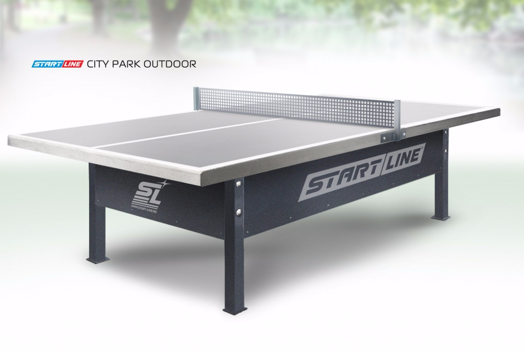 Start Line City Park Outdoor из каталога антивандальных теннисных столов в Омске по цене 88990 ₽