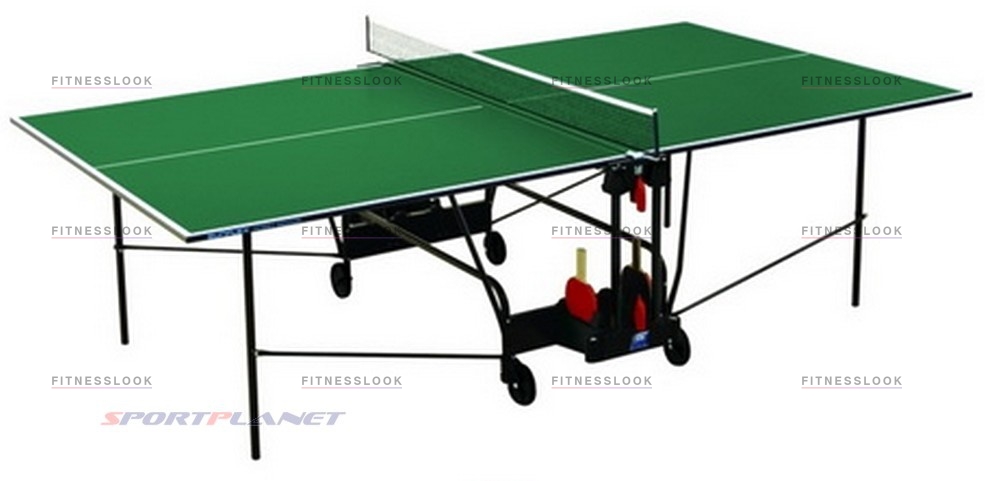 Hobby Indoor - зеленый в Омске по цене 23300 ₽ в категории теннисные столы Sunflex