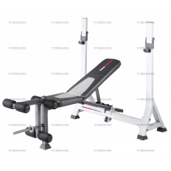 Weider 350 L - со стойками из каталога стоек для штанги со скамьей в Омске по цене 22100 ₽