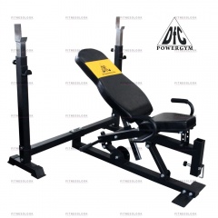 DFC PowerGym  BN014 - со стойками из каталога стоек для штанги со скамьей в Омске по цене 22950 ₽