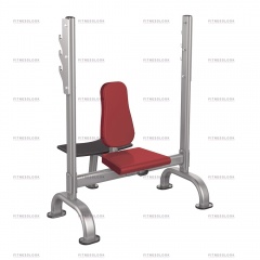 AeroFit IT7031 - со стойками из каталога скамей со стойкой в Омске по цене 120530 ₽