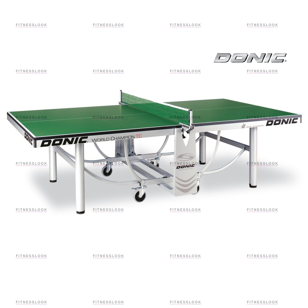 Donic World Champion TC - зеленый из каталога теннисных столов для помещений в Омске по цене 169990 ₽
