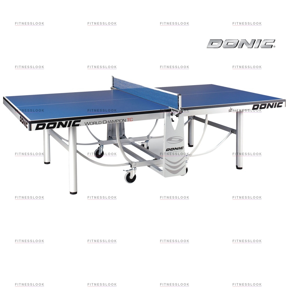 Donic World Champion TC - синий из каталога теннисных столов для помещений в Омске по цене 169990 ₽