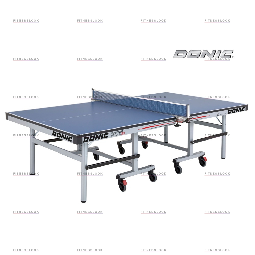 Donic Waldner Premium 30 - синий из каталога теннисных столов для помещений в Омске по цене 119990 ₽