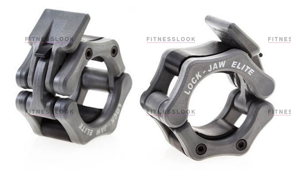 Lock Jaw олимпийский с фиксаторами - 50 мм (пара) из каталога замков для грифа в Омске по цене 4600 ₽