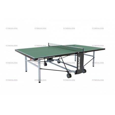 Всепогодный теннисный стол Donic Outdoor Roller 1000 - зеленый