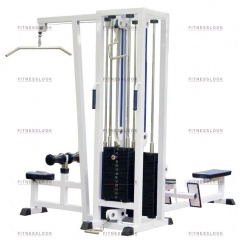 MB Barbell 3.03.1 - 3-х позиционная станция с одинарной блочной рамкой из каталога грузоблочных тренажеров в Омске по цене 221835 ₽