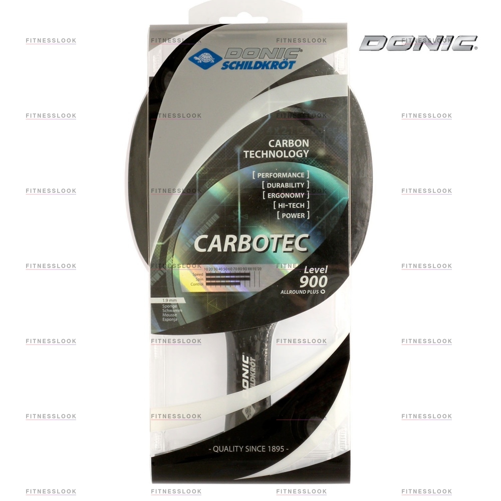 Carbotec 900 в Омске по цене 4790 ₽ в категории ракетки для настольного тенниса Donic