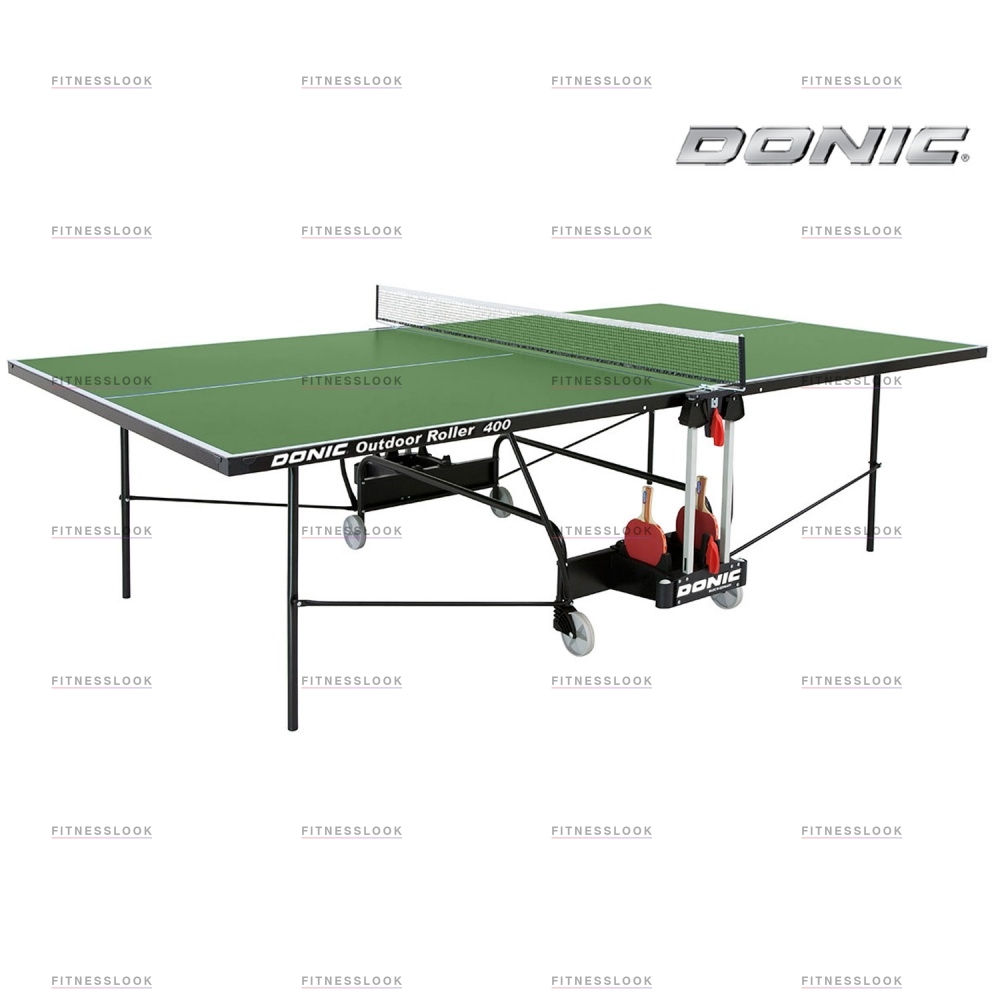 Donic Outdoor Roller 400 - зеленый из каталога теннисных столов в Омске по цене 59990 ₽