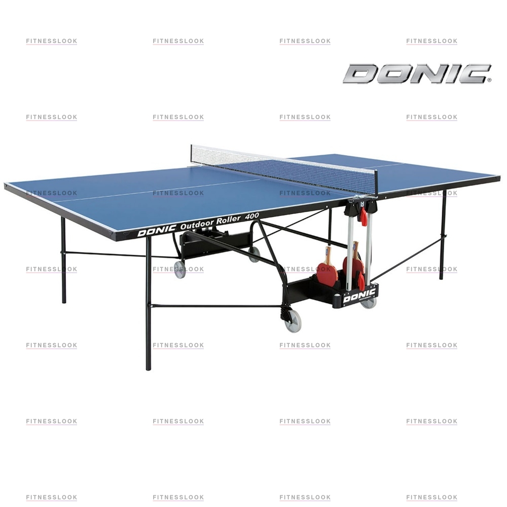 Donic Outdoor Roller 400 - синий из каталога теннисных столов в Омске по цене 57990 ₽