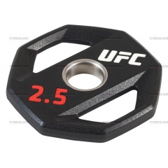 UFC олимпийский 2,5 кг 50 мм из каталога дисков для штанги с посадочным диаметром 50 мм. в Омске по цене 4400 ₽