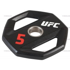 UFC олимпийский 5 кг 50 мм из каталога дисков для штанги с посадочным диаметром 50 мм. в Омске по цене 9785 ₽