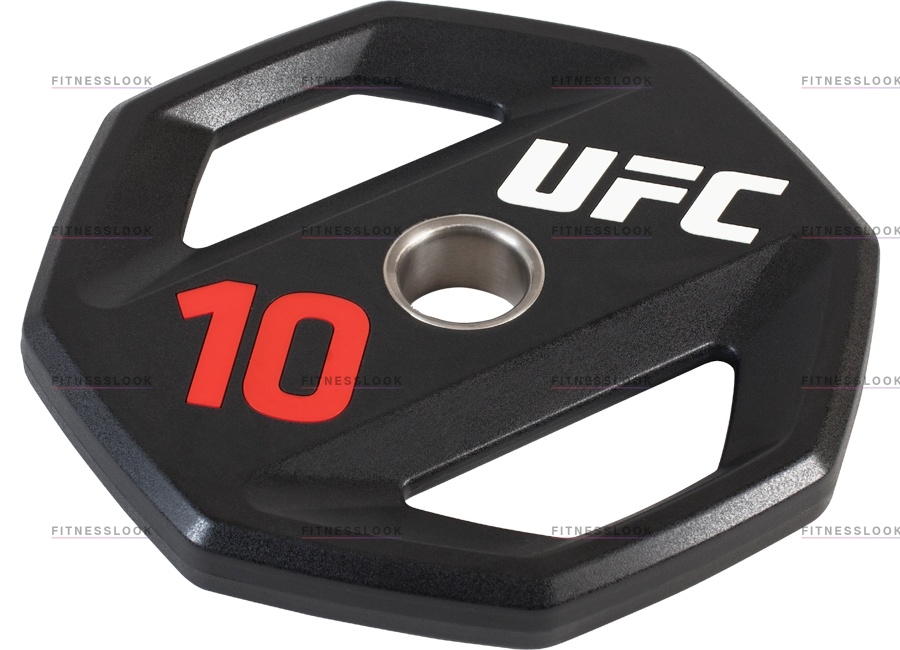 UFC олимпийский 10 кг 50 мм из каталога дисков для штанги с посадочным диаметром 50 мм. в Омске по цене 14390 ₽