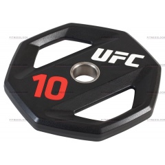 UFC олимпийский 10 кг 50 мм из каталога дисков (блинов) для штанг и гантелей в Омске по цене 19570 ₽