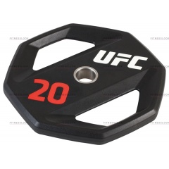 UFC олимпийский 20 кг 50 мм из каталога дисков (блинов) для штанг и гантелей в Омске по цене 38935 ₽