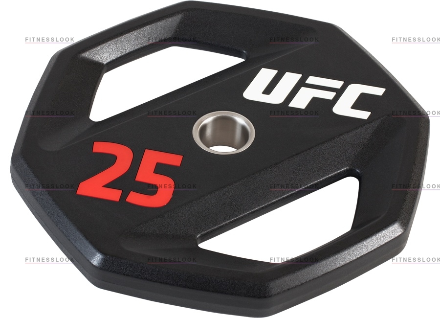 UFC олимпийский 25 кг 50 мм из каталога дисков (блинов) для штанг и гантелей в Омске по цене 25050 ₽