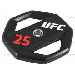 UFC олимпийский 25 кг 50 мм из каталога дисков (блинов) для штанг и гантелей в Омске по цене 48620 ₽