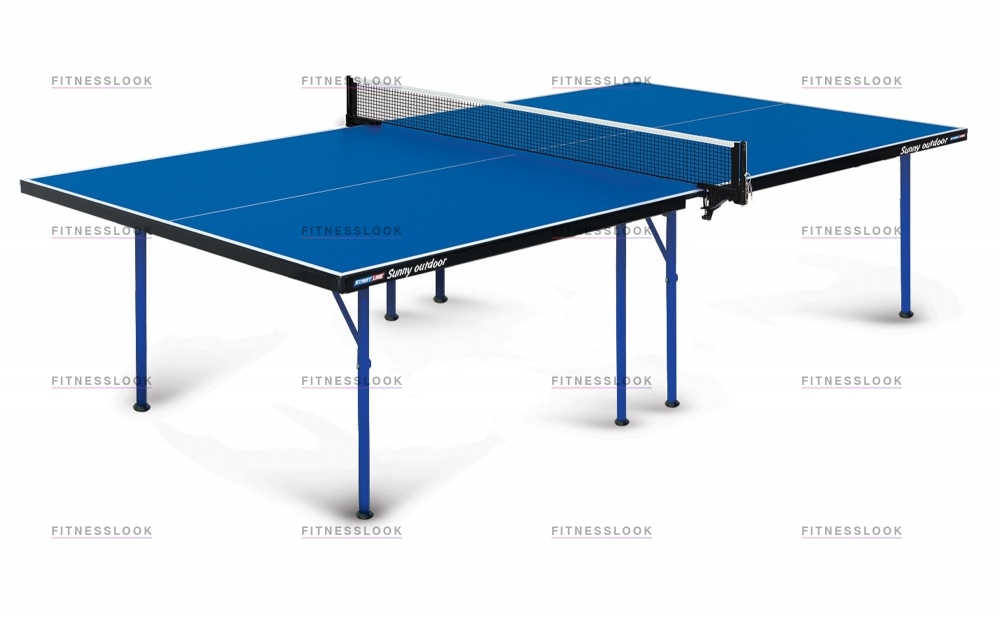 Start Line Sunny Outdoor Blue из каталога влагостойких теннисных столов в Омске по цене 39590 ₽