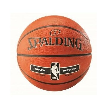 NBA Silver в Омске по цене 1290 ₽ в категории баскетбольные мячи Spalding