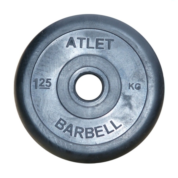 MB Barbell Atlet 50 мм - 1.25 кг из каталога дисков, грифов, гантелей, штанг в Омске по цене 790 ₽