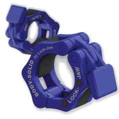 Body Solid (пара) 50 мм синие из каталога замков для грифа в Омске по цене 6890 ₽