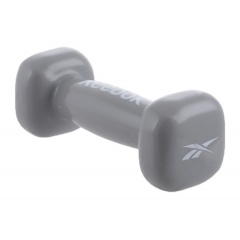 REEBOK виниловая 1 кг. RAWT-11051GR из каталога гантелей для фитнеса в Омске по цене 770 ₽