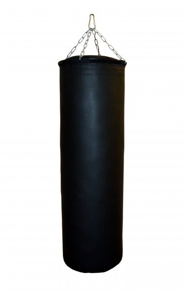 Рокки 110х40 45 кг черный из каталога подвесных боксерских мешков и груш в Омске по цене 14540 ₽
